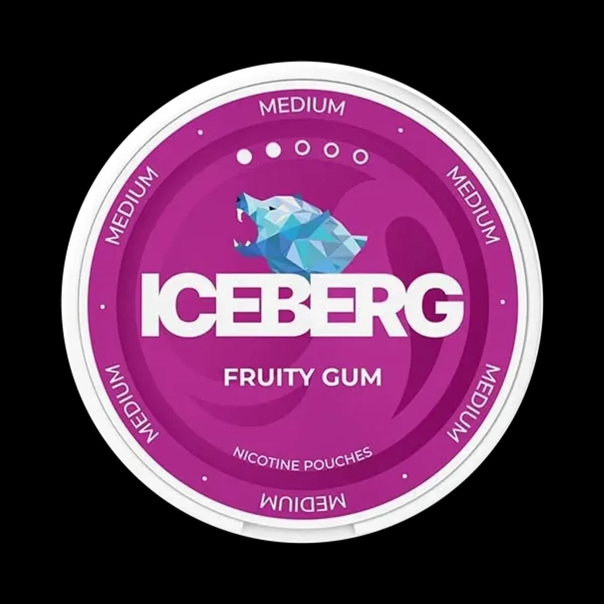 ICEBERG Medium Fruity Gum 20mg